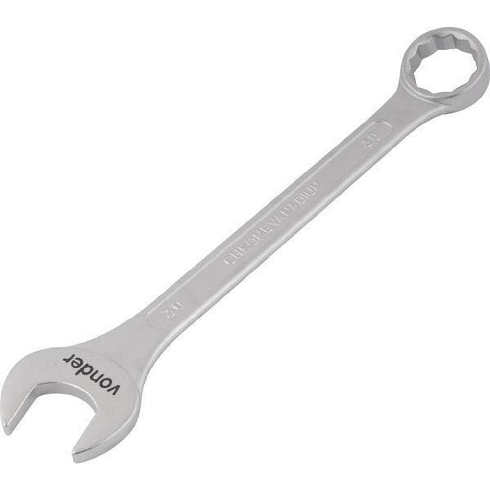 Chave Combinada 30Mm Cromo Vanádio Fosco Cartela Vonder