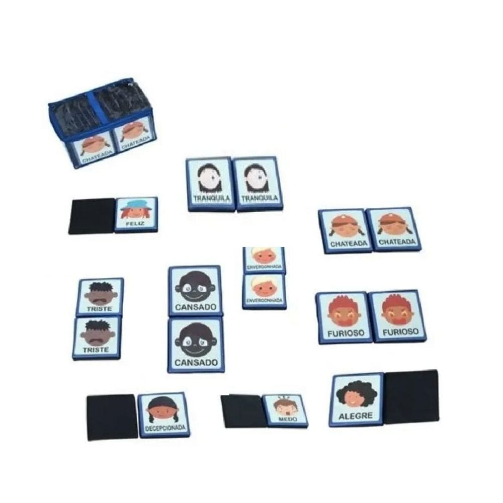 Jogo da Memória Emoções - LDM