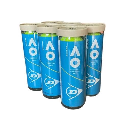 Bola de Tênis Dunlop Australian Open Tubos Ponto