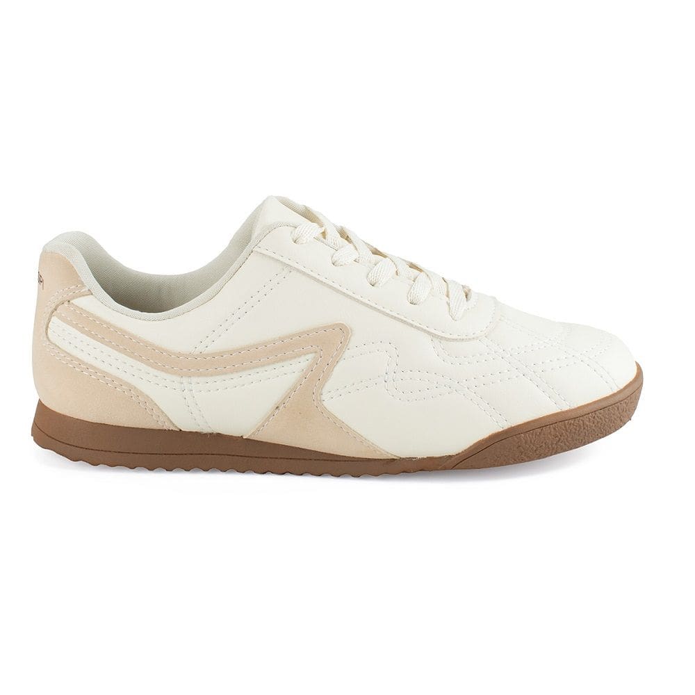 Tênis Casual Mississipi MC924 Feminino - Off White