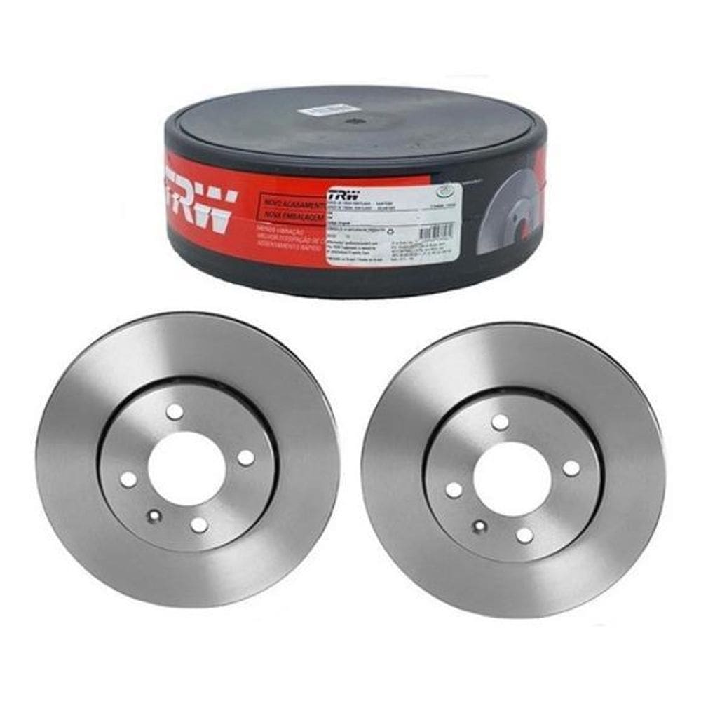 Par Discos Freio Dianteiro Ibiza Quantum Audi Trw Rpdi00480