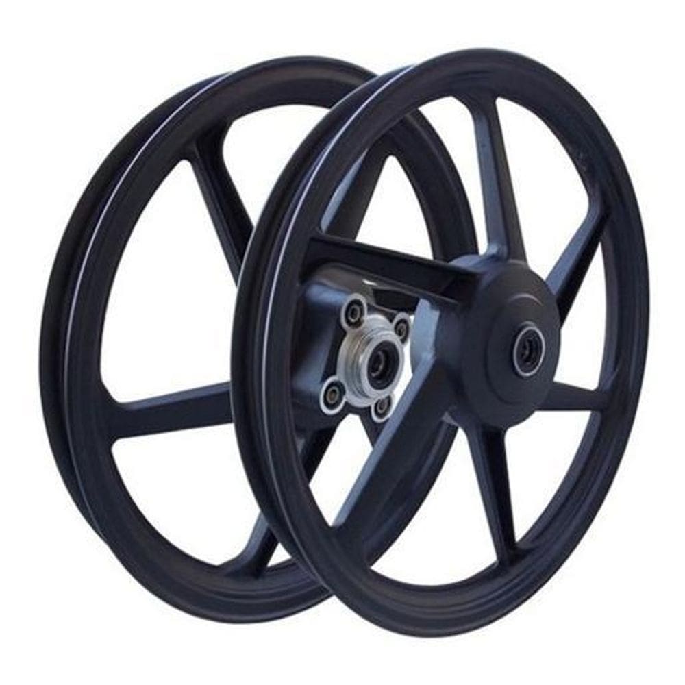 Rodas Liga Leve Titan 125 Ks 00 A 04 6 Palitos Freio Tambor