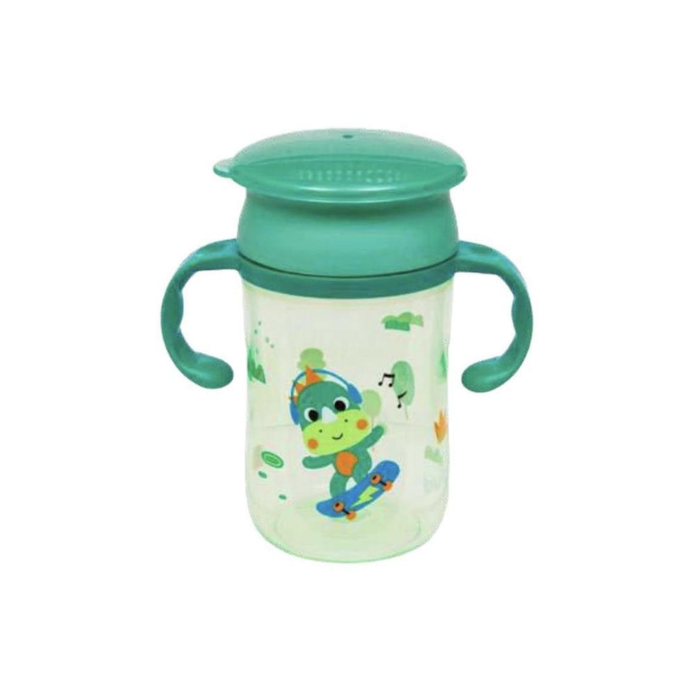 Copo de Treinamento 360 Bubazoo 300ml - Dino