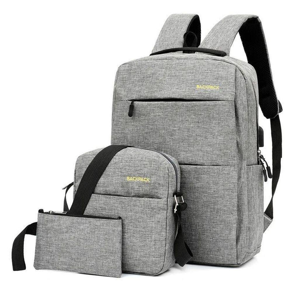 Mochila Grande Executiva Escolar E Para Notebook 15.6 Poleg