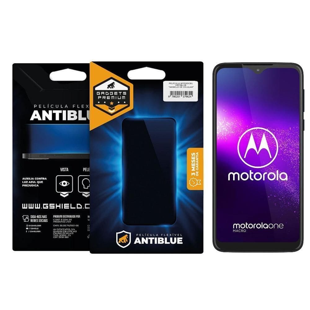 Película Para Motorola One Macro - Antiblue - Gshield