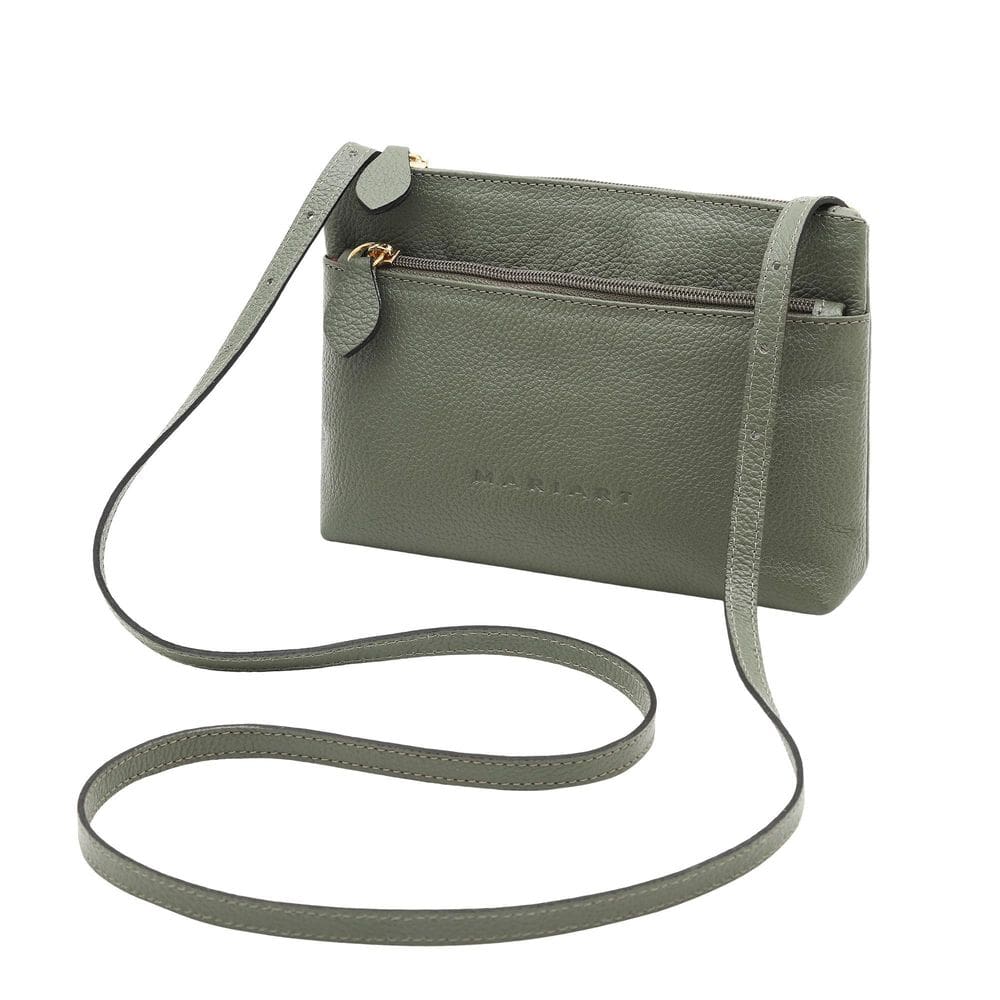 Bolsa Feminina Transversal De Couro Mariart Ágata