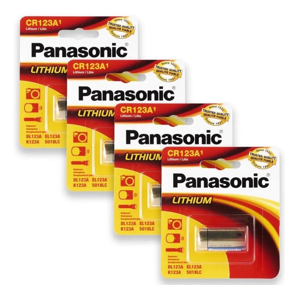 Pilhas Cr123A Bateria 3V Lithium Photo C/4