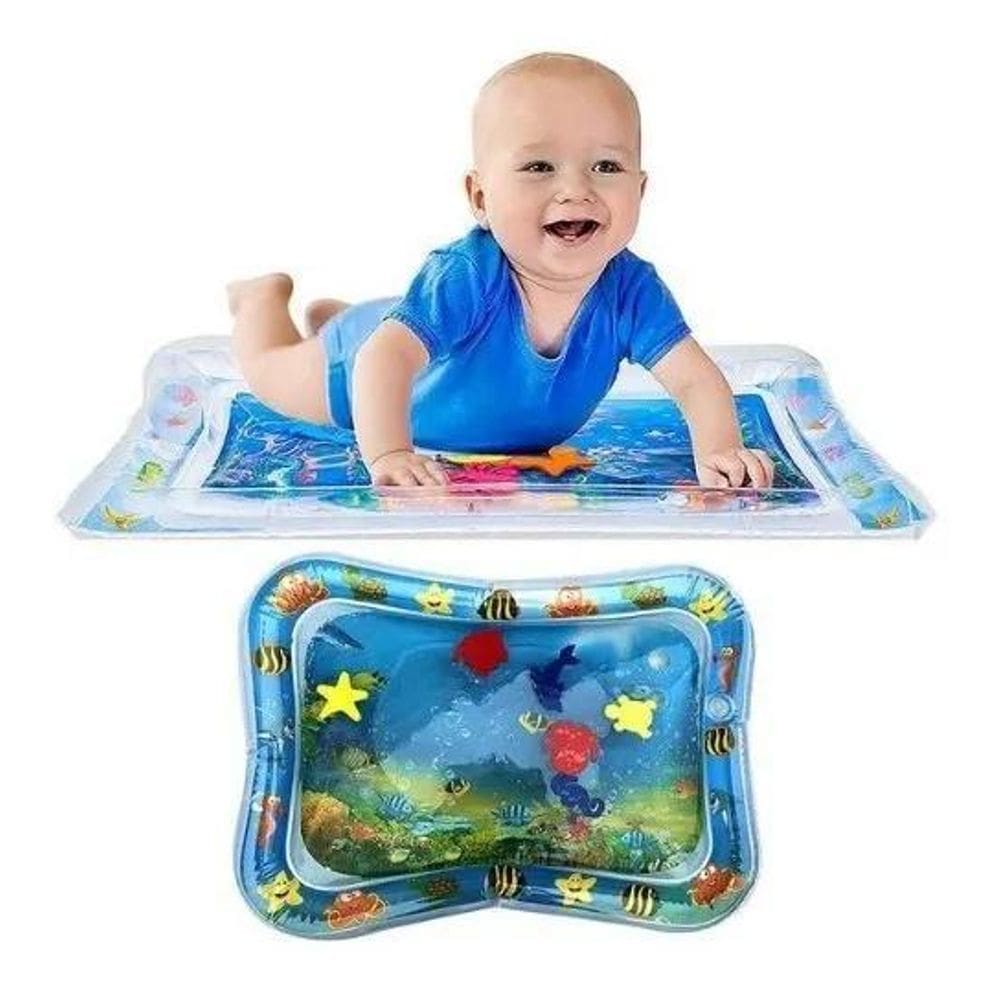 Tapete Inflável Bebê Água Atividade Criança Brinca Brinquedo