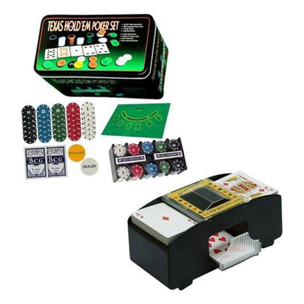 Kit Poker Texas Holdem 200 Fichas + Toalha |