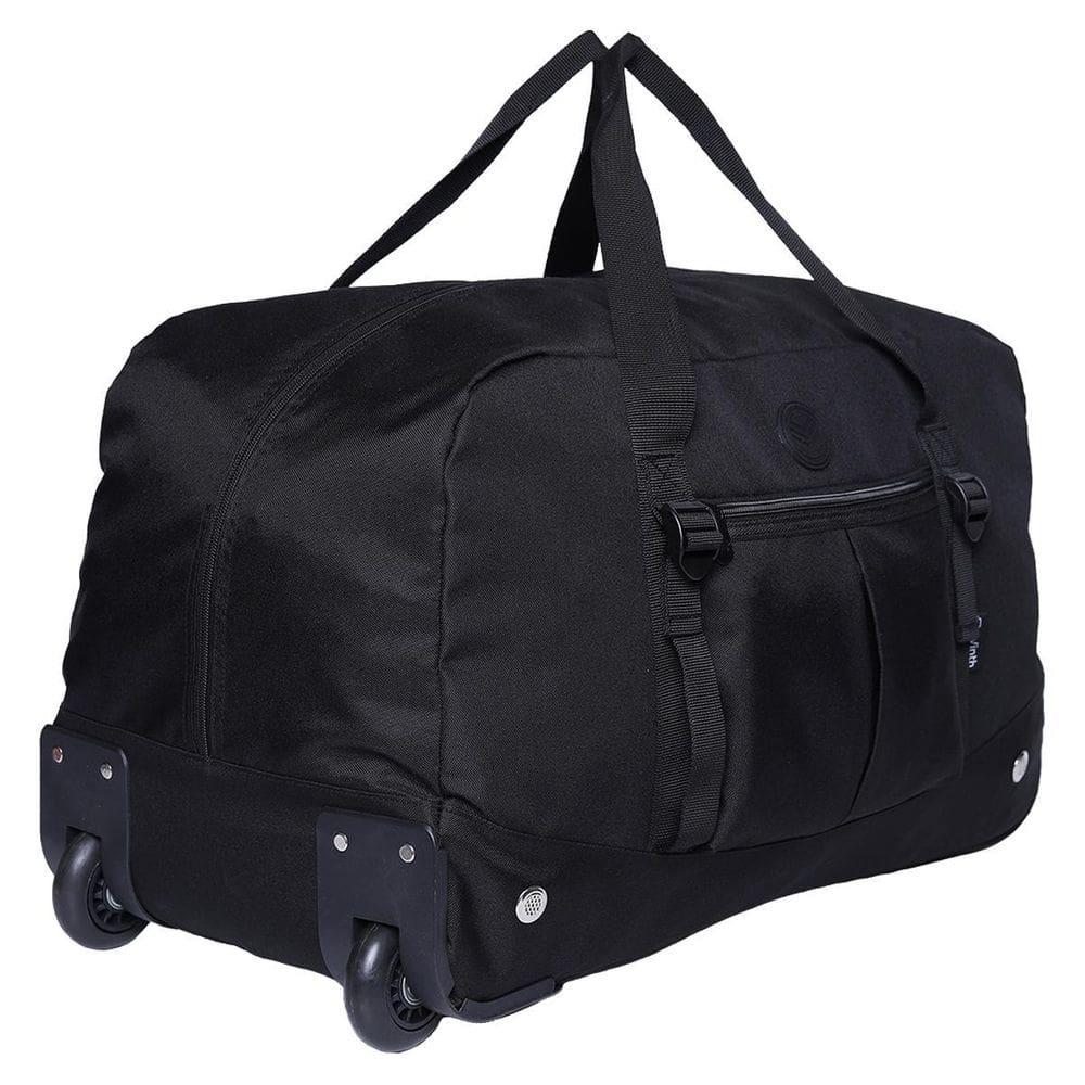 Bolsa Mala Sacola De Viagem Com Rodas Reforçada - Preto