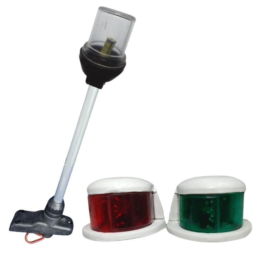 Mastro Luz De Navegação Com Luz De Navegação Bb-Be Em Led