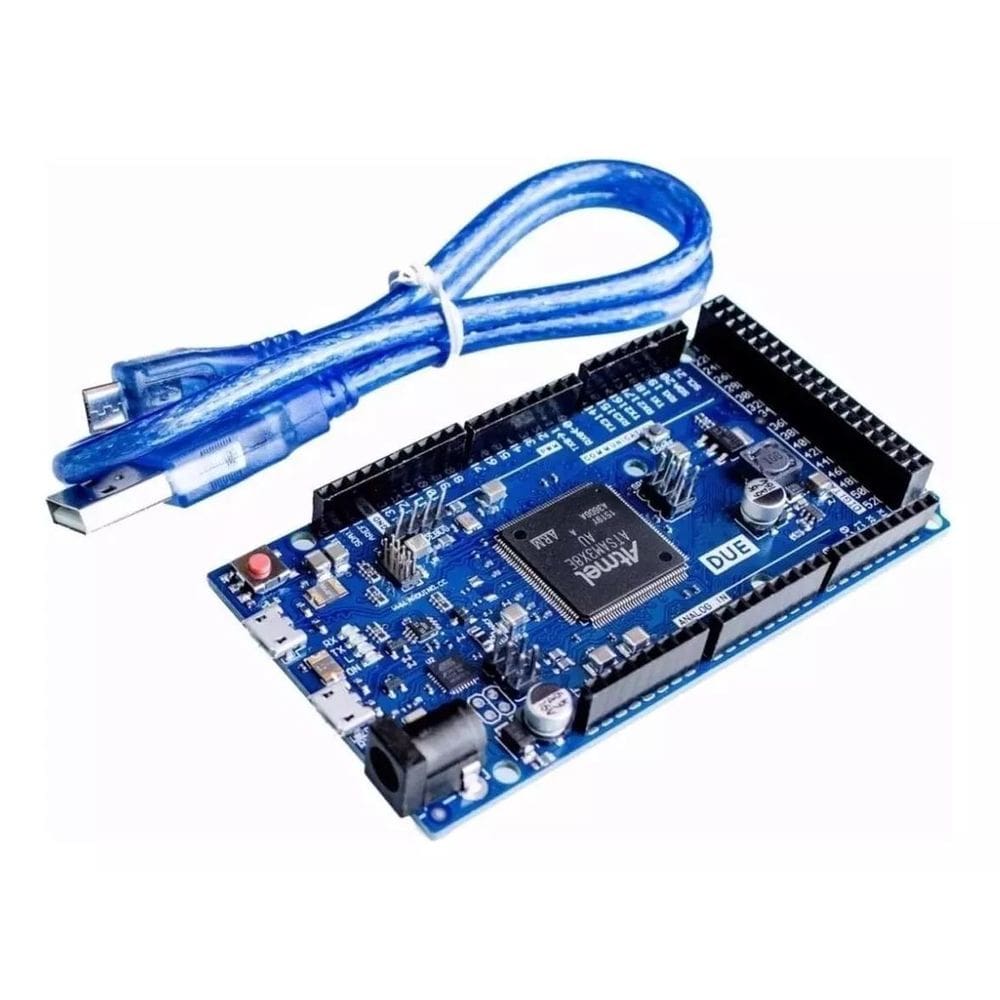 Placa Due R3 Arm Cortex-M3 32-Bit + Cabo Usb Para Arduino
