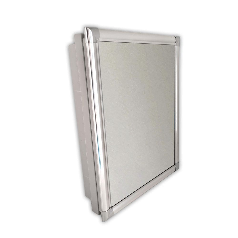 Armário Com Espelho Perfil Alumínio Al43 Astra