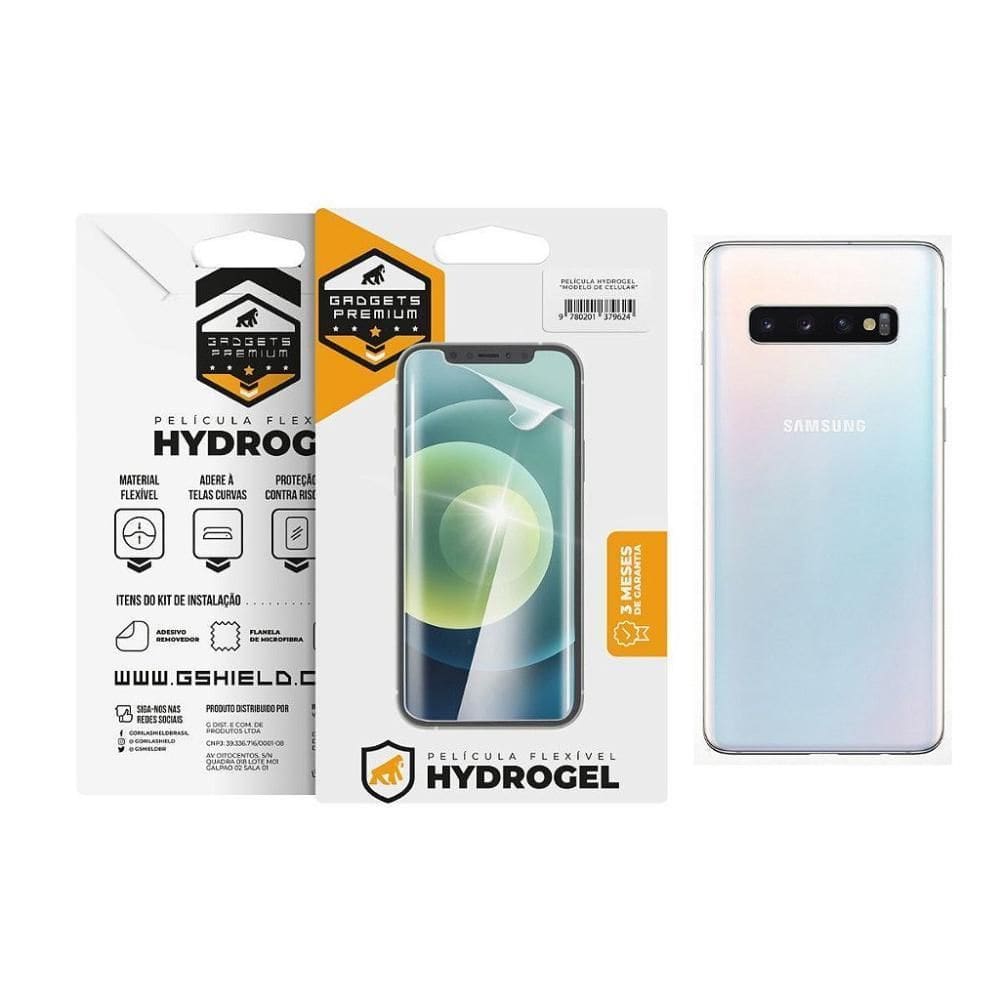 Película Para Samsung S10 - Traseira Hydrogel Hd- Gshield