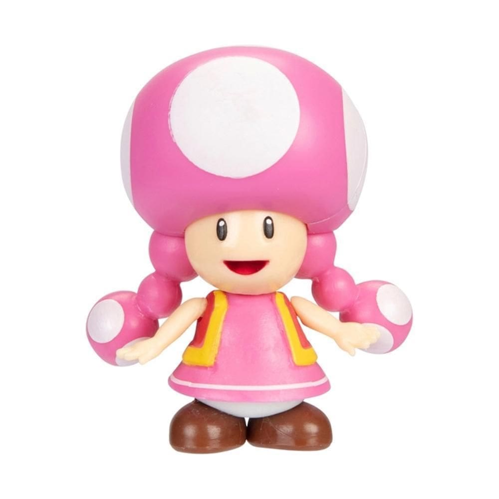 Super Mario - Boneco 2.5 Polegadas Colecionável - Toadette