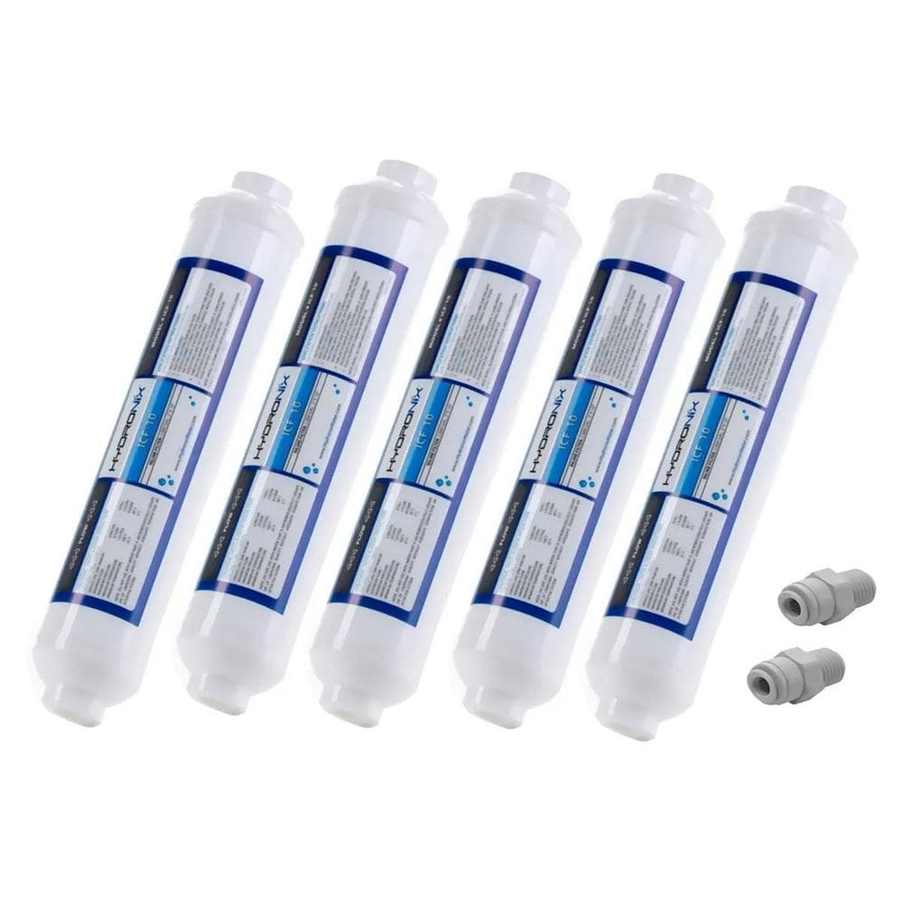 Kit 5 Filtro De Água Externo Geladeira Side By Side Hydronix
