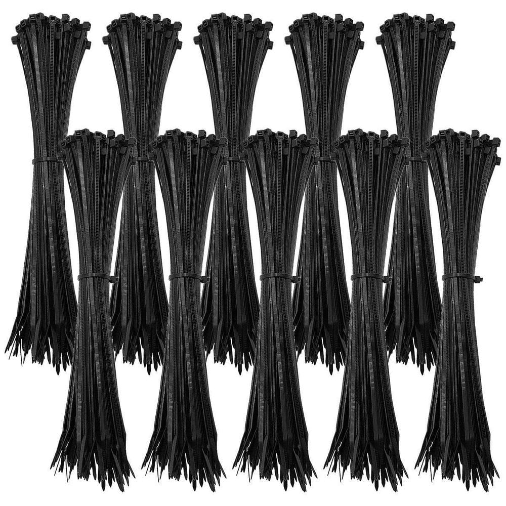 Abraçadeira Nylon Enforca Gato 2,5X200Mm Preto Com 1000 Un
