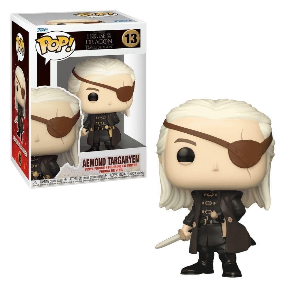 Boneco Funko Pop House Of The Dragon - Aemond Targaryen