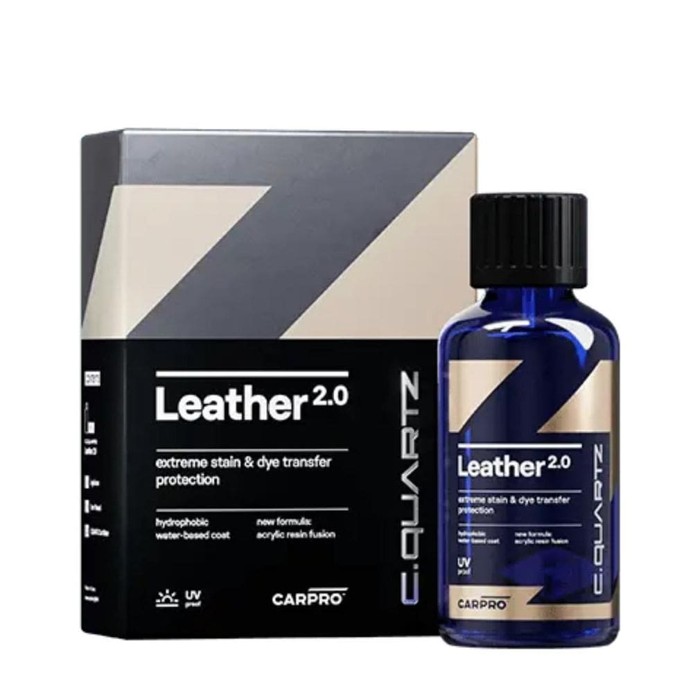 Vitrificador De Couro Cquartz Leather 2.0 50Ml Carpro