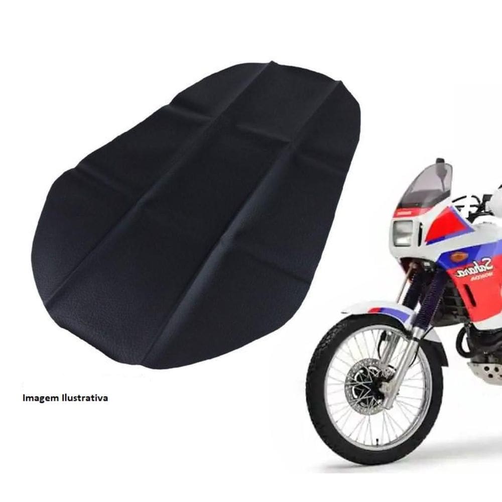 Capa De Banco Preta Honda Nx 350 Sahara De 1989 Ate 1999