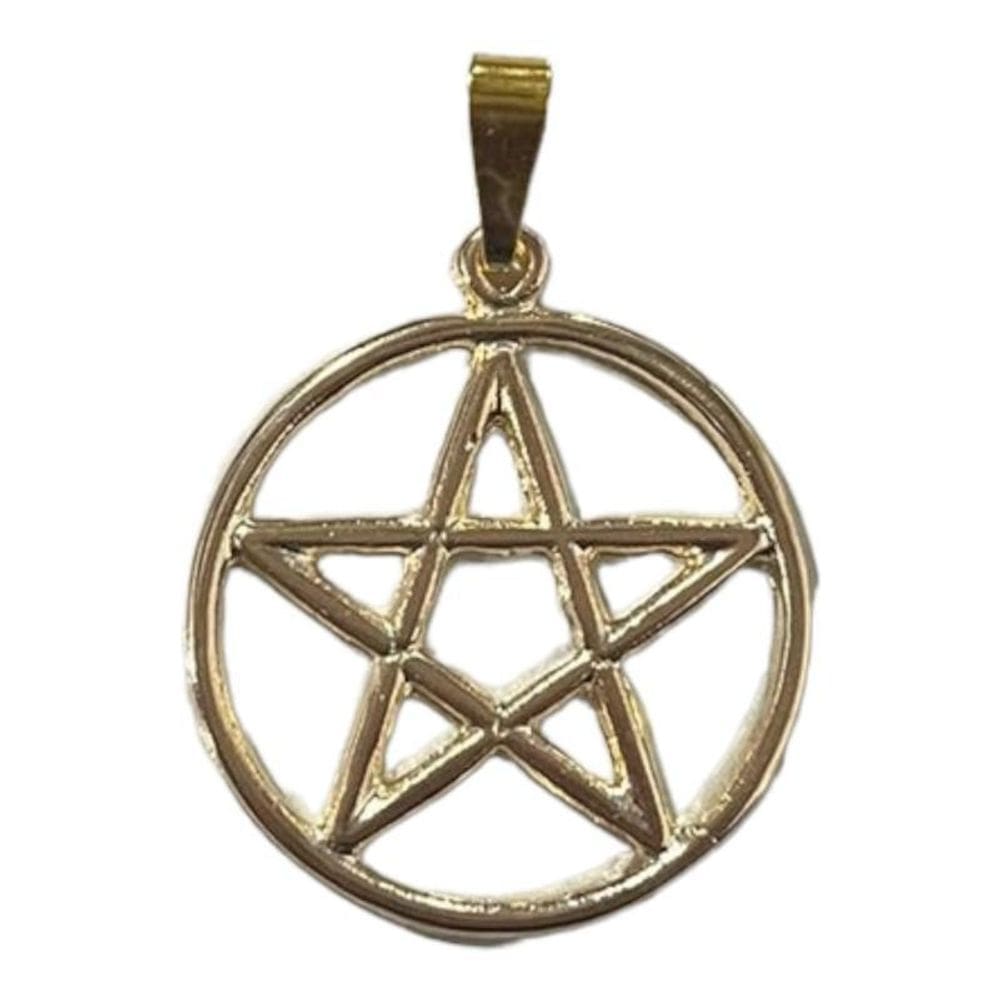 Pingente Pentagrama Amuleto Proteção Metal- Escolha O Modelo