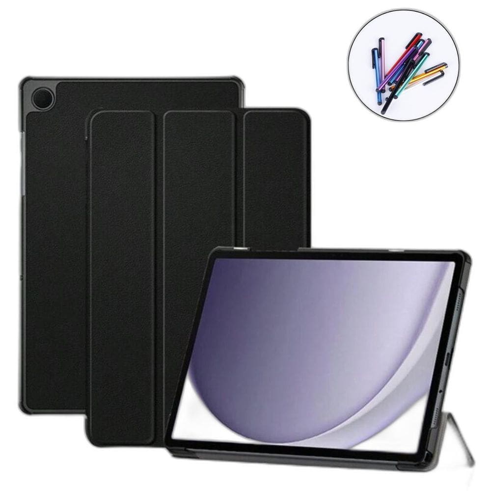 Capa Couro + Caneta Touch Para Tablet Samsung A9+ 11 X210