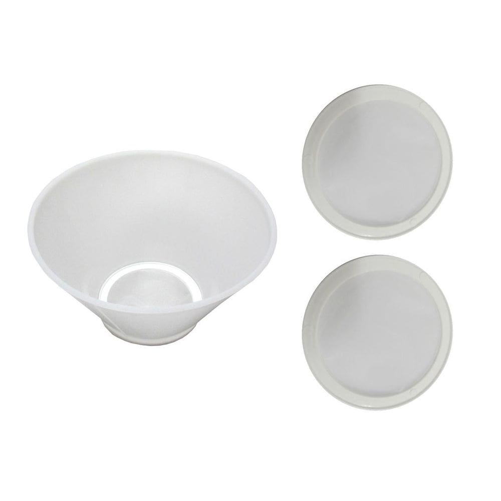 Kit Coador de Leite 15 cm Nylon Injesul 2 Telas de reserva