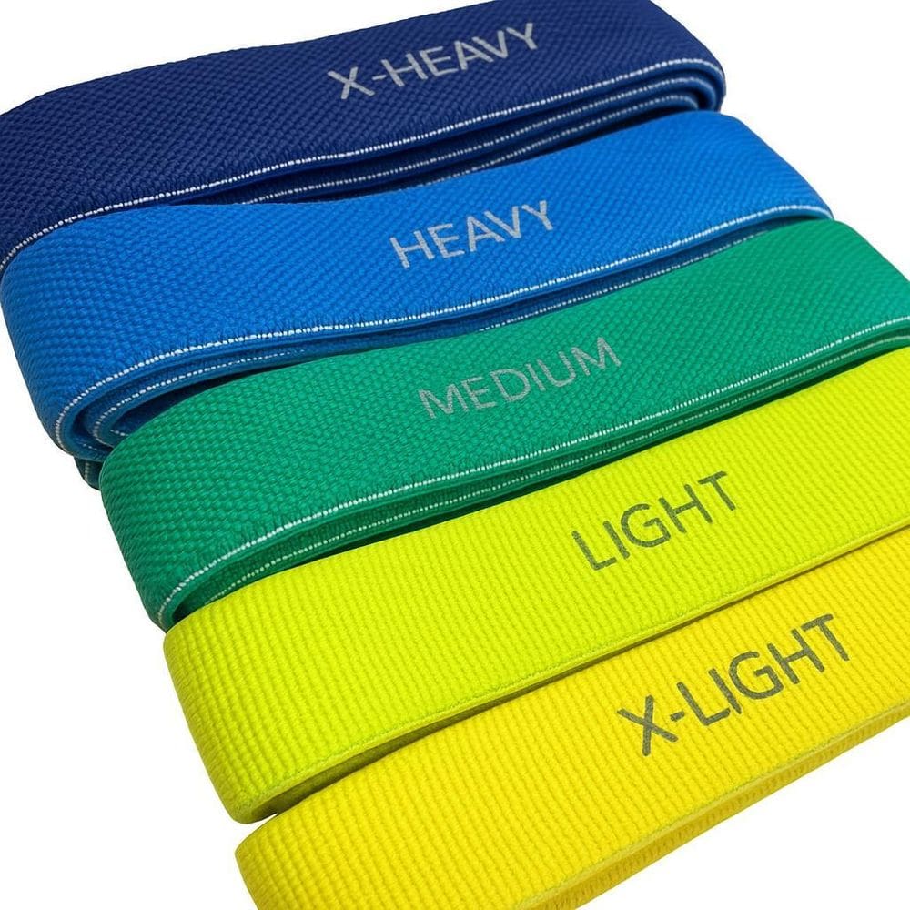 Power Band Yunmai Kit Com 5 Elásticos De Treino Intensidade