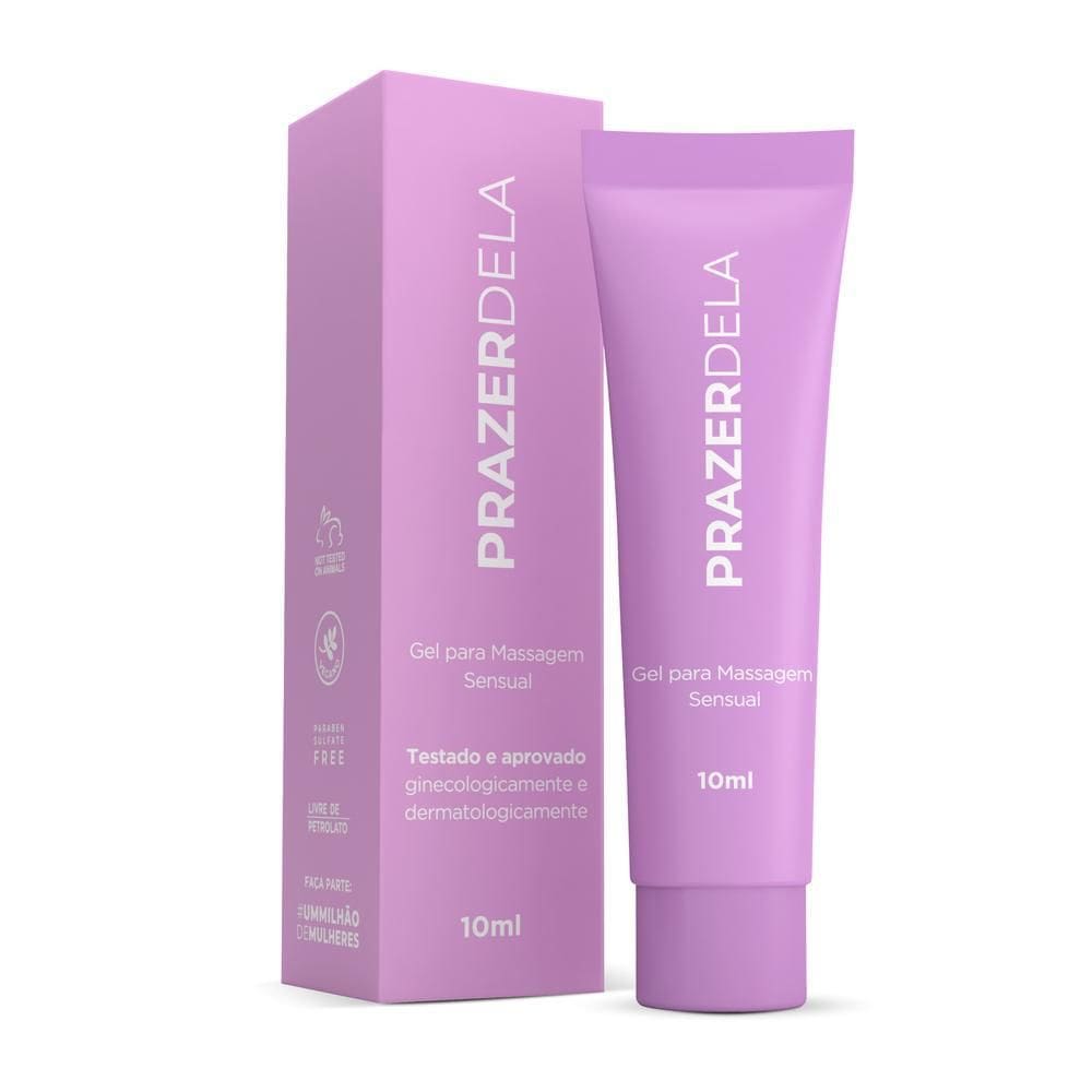 Gel Feminino Prazer Dela 10Ml