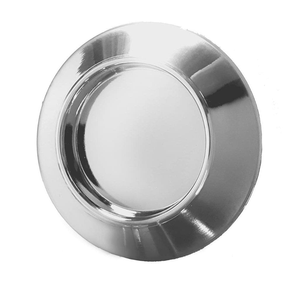 Puxador Adesivo Slim Box Portas Armários Redondo Cromado