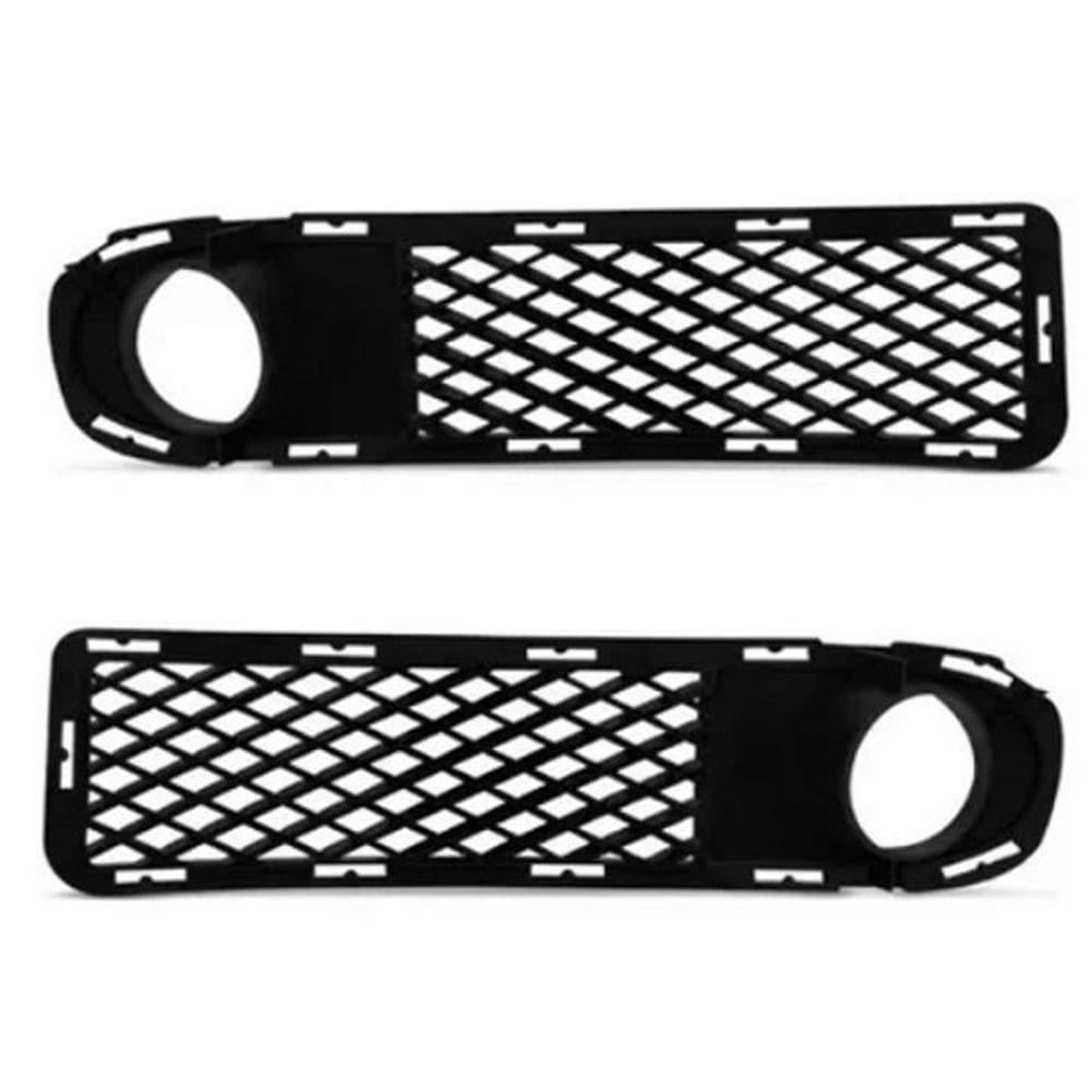 Par Grade Moldura Milha Parachoque Saveiro G3 2000 01 2002