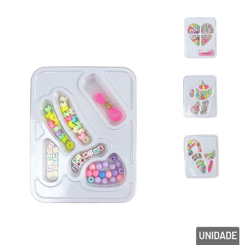 KIT Miçangas Joalheria Fashion  - Tudo em Caixa