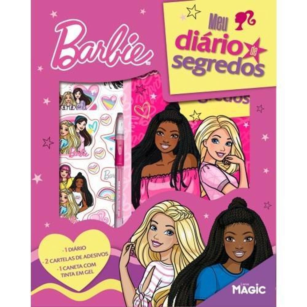Livro Barbie - Meu Diário De Segredos - Magic Kids