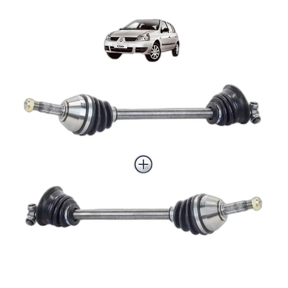 Par 2 Semi Eixo Renault Clio Kangoo 1.0 1.6 Esquerdo Direito
