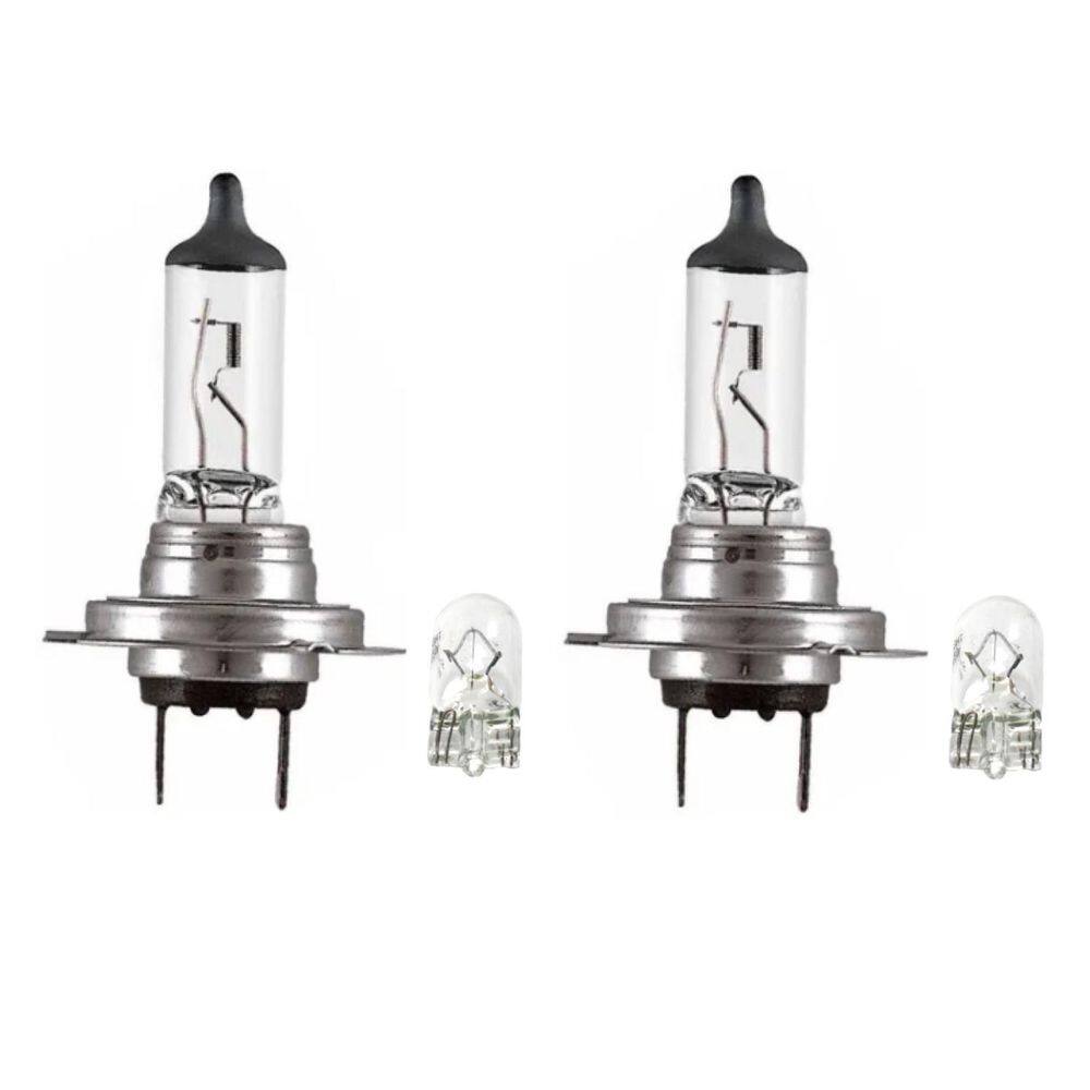 Kit Lampada Automotiva Halogena H7 55W 8500K T10 12V/5W