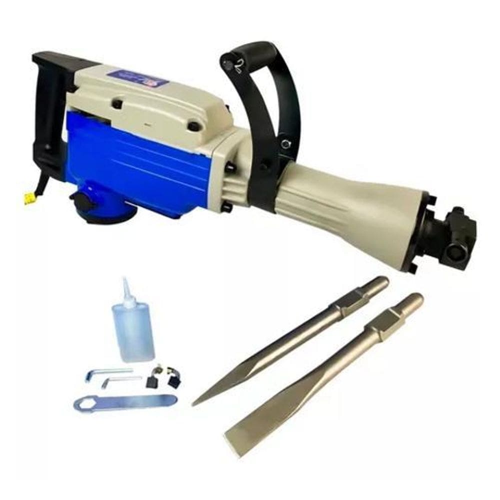 Martelete Rompedor Demolidor 1.600W 35J 15Kg Maleta Sa Tools