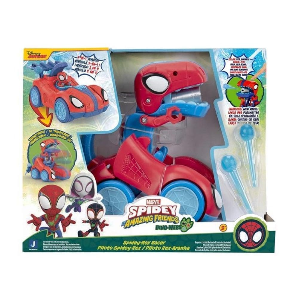 Carrinho Rex-Racer 2 Em 1 Do Homem Aranha Sunny 3057