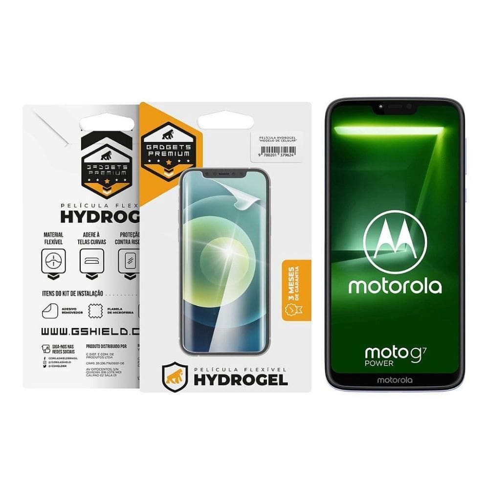 Película Para Motorola Moto G7 Power - Hydrogel Hd - Gshield