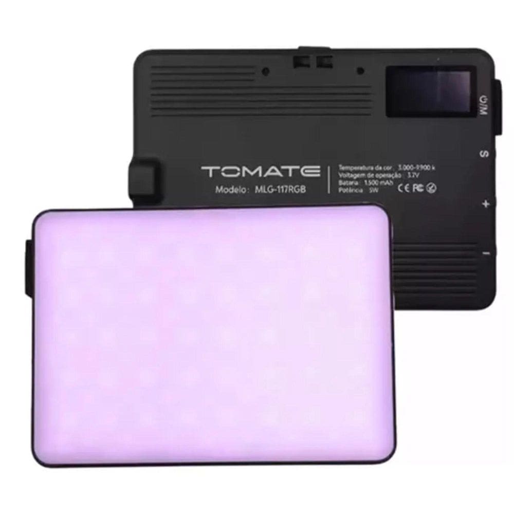 Luz De Preenchimento Rgb Mobile Para Câmera Tablet Celular