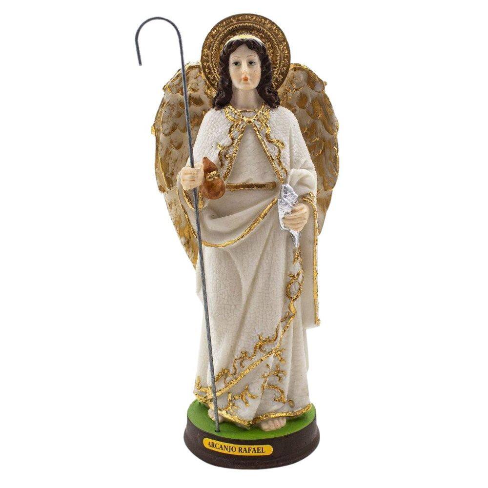 Imagem São Rafael Arcanjo Resina 20 Cm