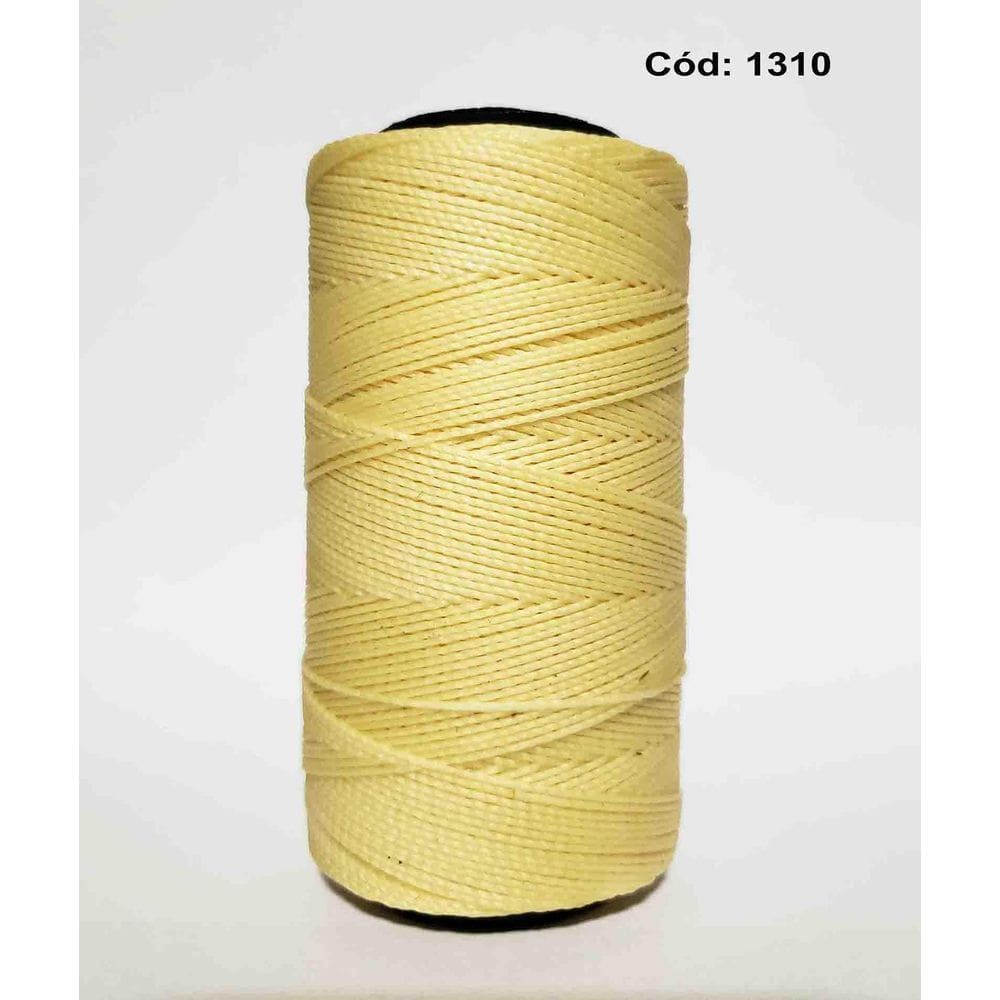Linha Encerada Bege Bond N4 1,2mm - General Couros