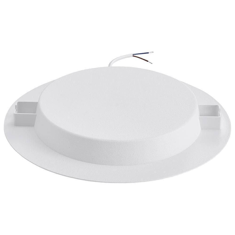 Plafon Branco Redondo De Embutir 24W  520,0009  - Noll Led