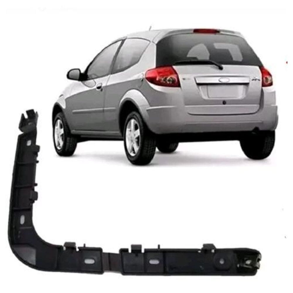Guia Parachoque Traseiro Ford Ka 08 09 10 11 2013 Esquerdo
