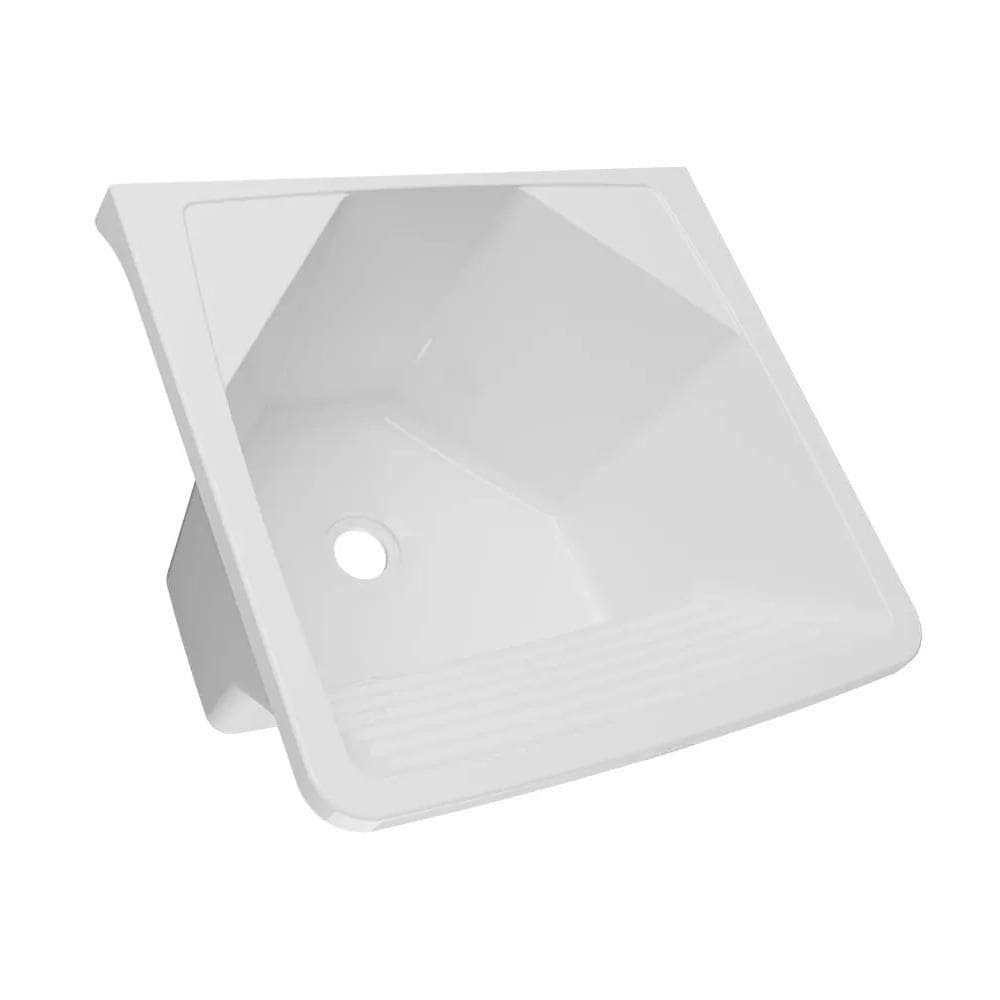 Tanque Plástico 41X38X29Cm 18 Litros Compacto Branco Astra