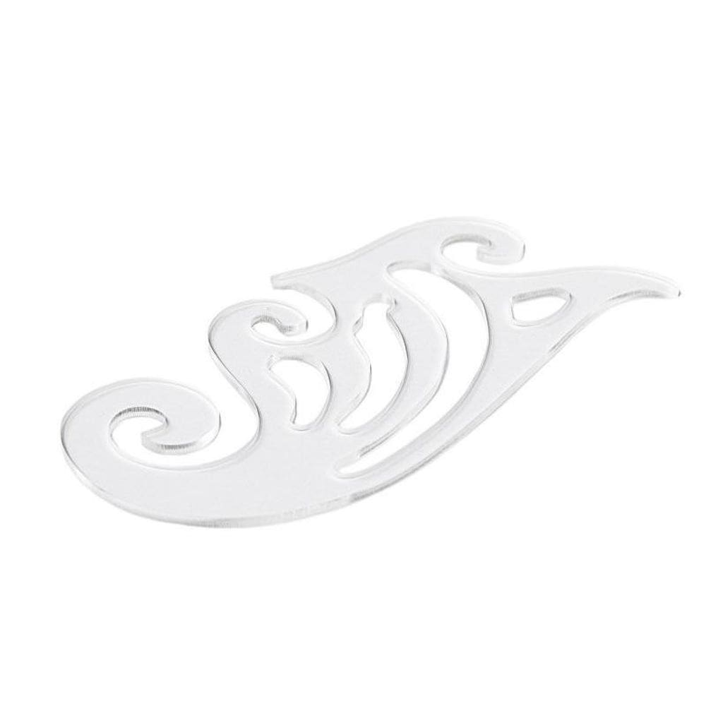 Curva Francesa Acrílica Transparente Peq. Ref 1105 - Fenix