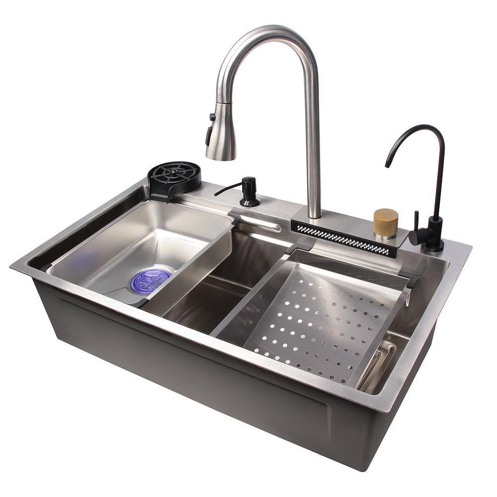 Cuba Inox Cromada Pia Cozinha Gourmet Luxo 75X46Cm