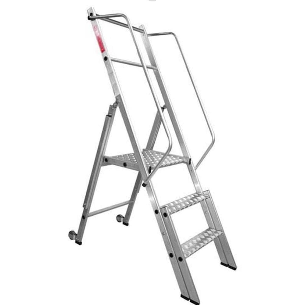 Escada Trepadeira Podium 750 Dobrável 2 Degraus Escaleve