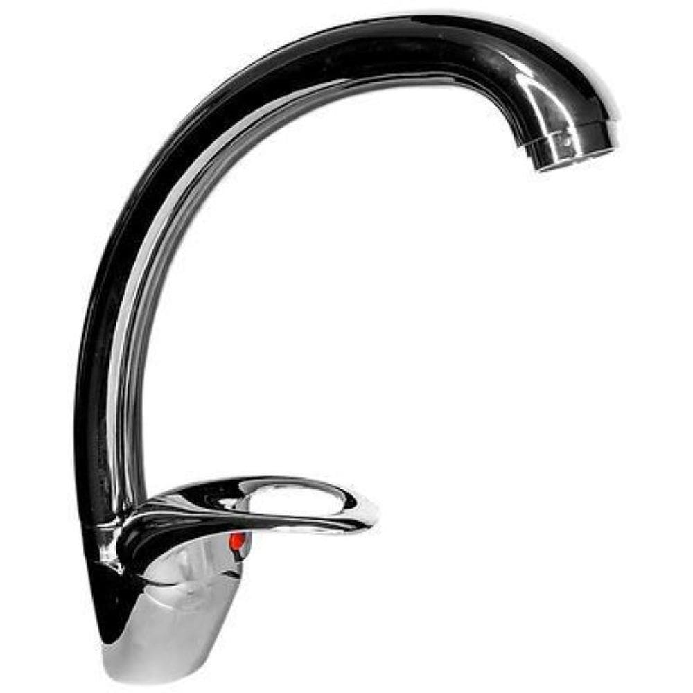 Torneira Cisne Cromada Bica Alta 23cm - Monocomando