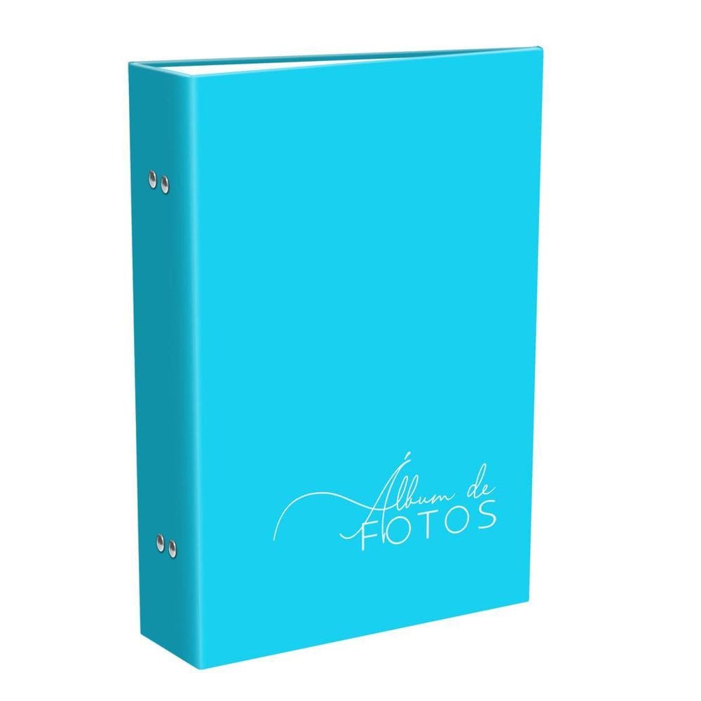 Album De Foto 10X15/200 Azul Bebê Imagens Do Principe