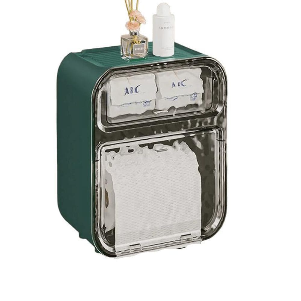 Suporte De Papel Higiênico Acrílico À Prova D`Água Banheiro